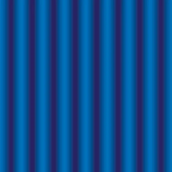 Nahtloser Vektor blauer Vorhang Hintergrund. — Stockvektor