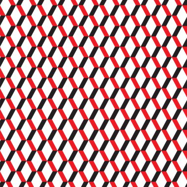 Kesintisiz geometrik soyut zig zap desen Vektör formatında