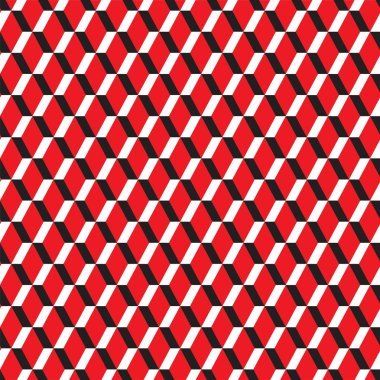 Kesintisiz geometrik soyut zig zap desen Vektör formatında