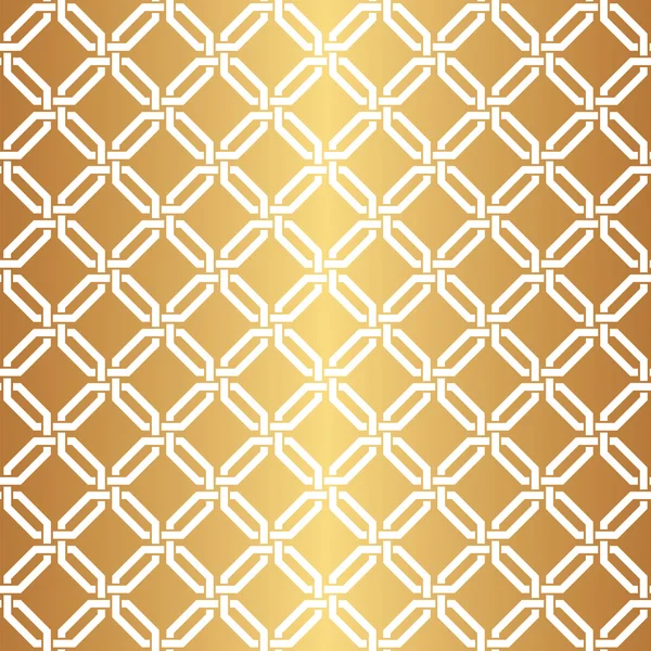 Texture de fond vectorielle dorée entrelacée sans couture — Image vectorielle