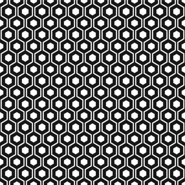 Padrão de textura sem costura hexagonal favo de mel. Padrão geométrico abstracto . — Vetor de Stock