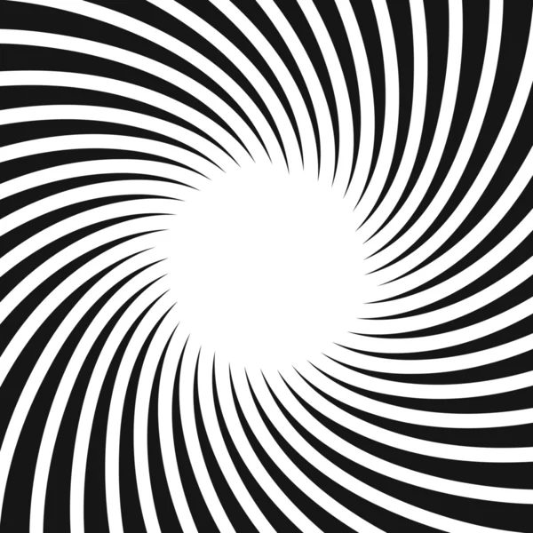 Spiral Swirl Radial Background — Stock Vector