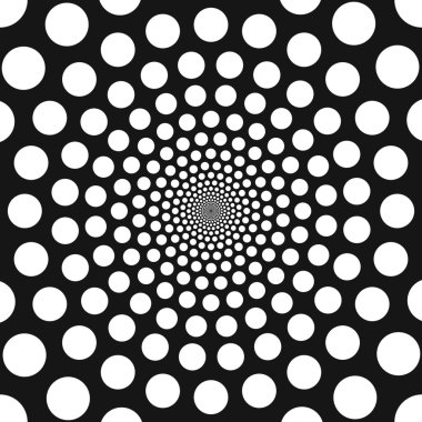 Noktalı Radyal arka plan grafiği