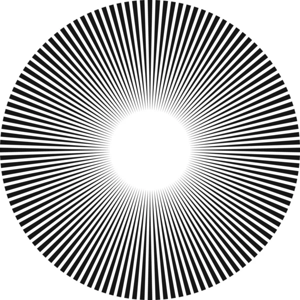 Abstrato radial sunburst ray fundo em formato de vetor . —  Vetores de Stock