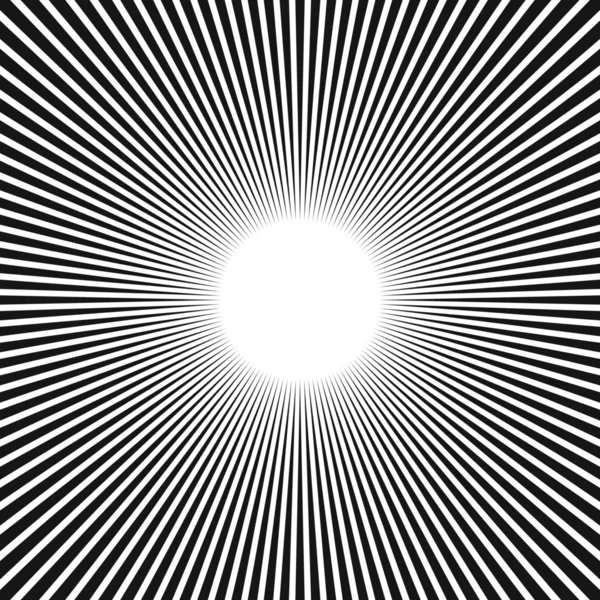 Abstrato radial sunburst ray fundo em formato de vetor . —  Vetores de Stock