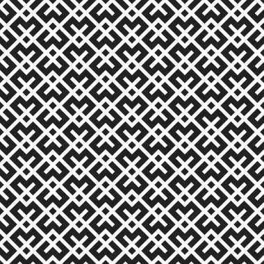Kusursuz vintage trellis geometrik model arkaplan