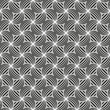 Art Deco dikişsiz dalga kesişme şablonu arka planı