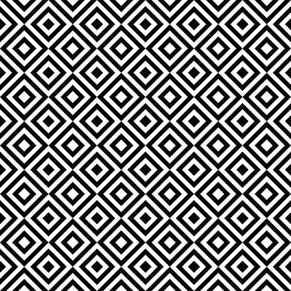 黒と白のシームレスなアールデコの背景パターン テクスチャ壁紙 — ストックベクタ