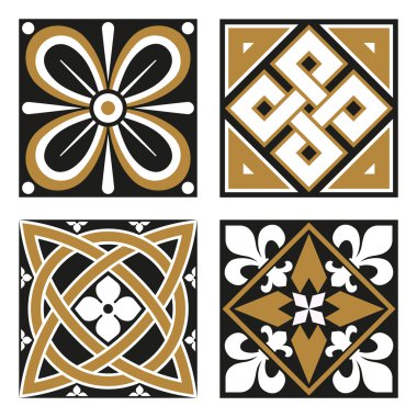 Collection of Vintage Ornamental Patterns