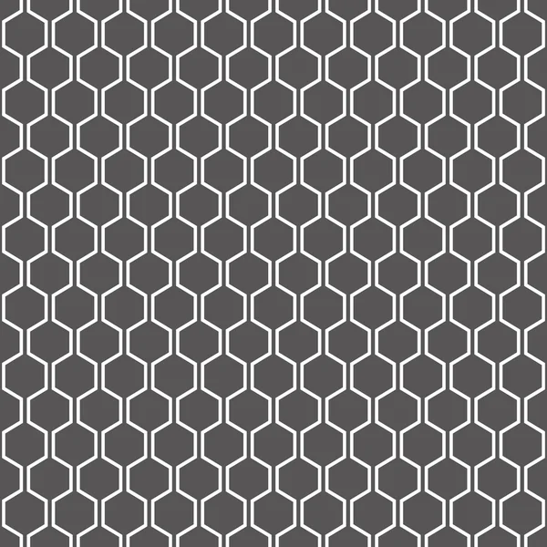 Textura de patrón de zig hexagonal sin costura — Vector de stock