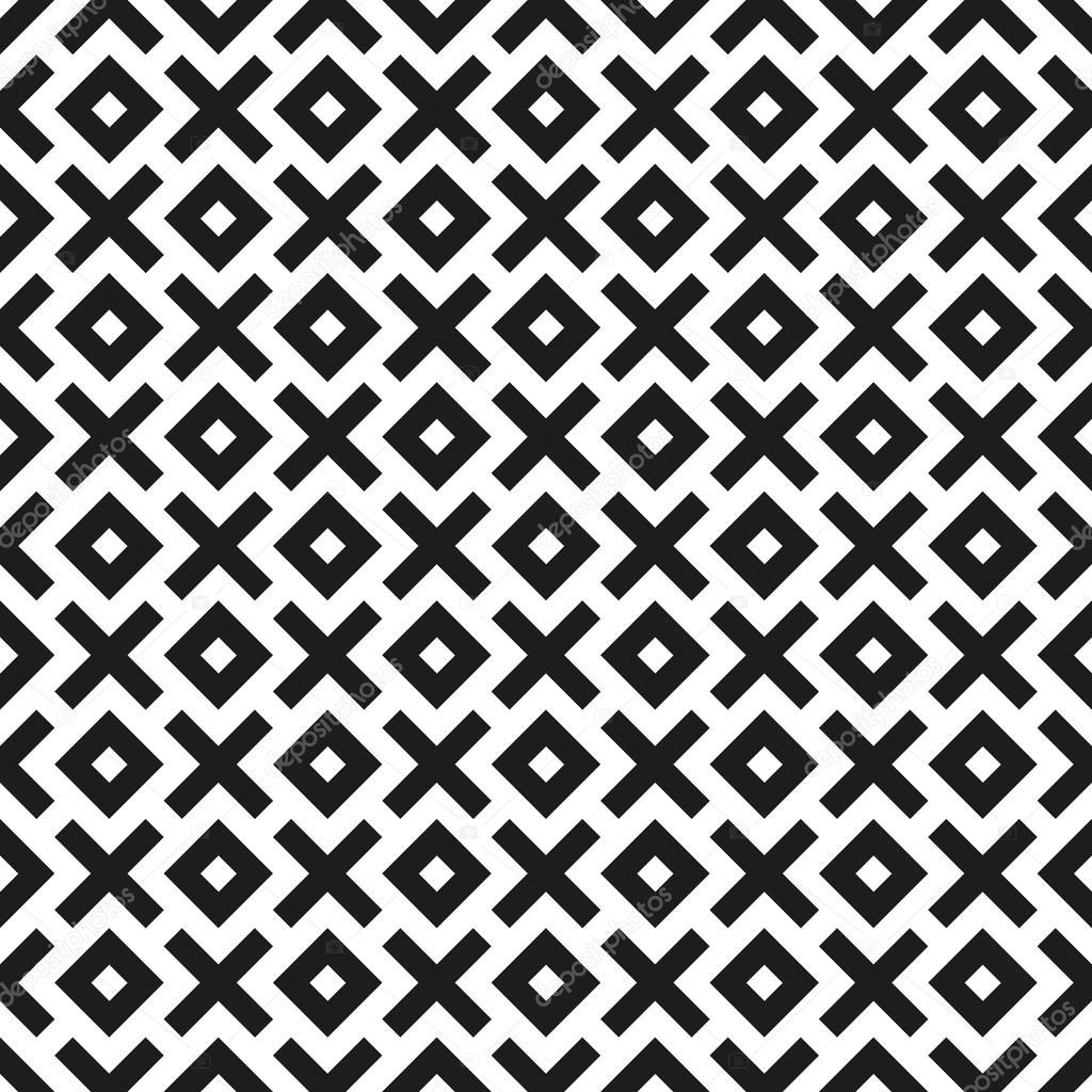 Seamless abstract geometric pattern