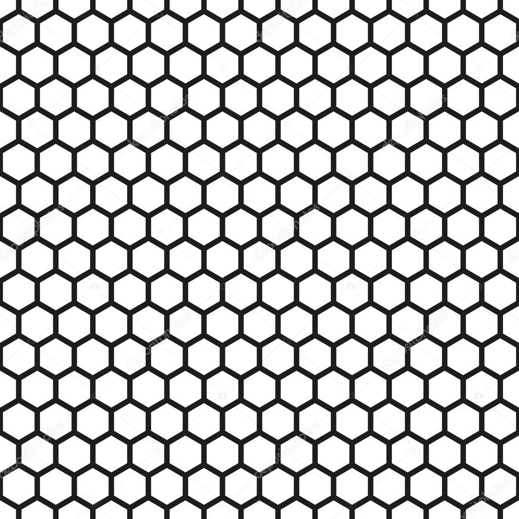 Seamless Honeycomb Pattern Texture