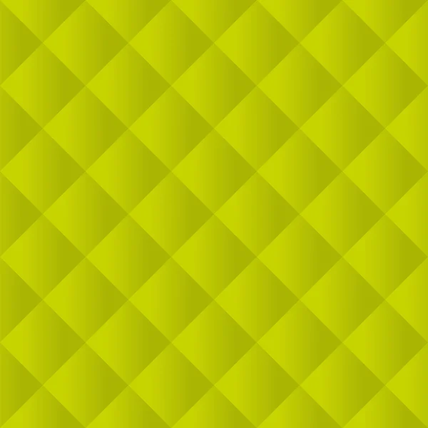 Seamless lime green padded upholstery vector pattern texture — 스톡 벡터