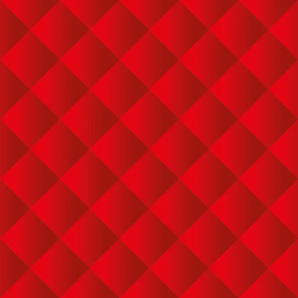 Seamless red padded upholstery vector pattern texture