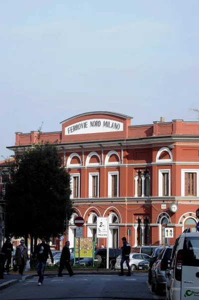 Das Varese Station Des Norden Weg Lombardy Italien — Stockfoto