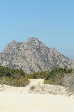 CORSİKA, FRANSA, 17-08-11 adasındaki SALECCIA yakınlarındaki dağlarda