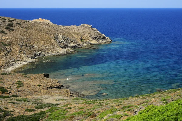 Vue sur la plage en Sardaigne — Photo