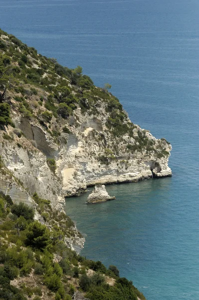 Paisaje marino en Puglia — Foto de Stock