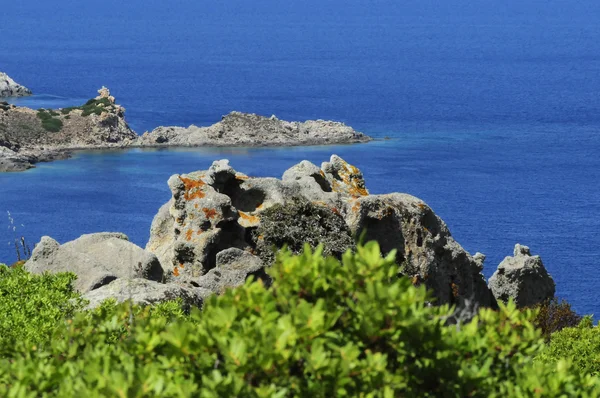 Vista para a praia na Sardenha — Fotografia de Stock