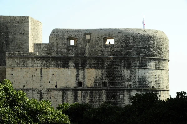 Antica fortezza sulla roccia — Foto Stock