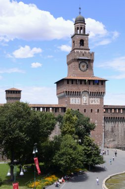 Sforzesco Castle kare