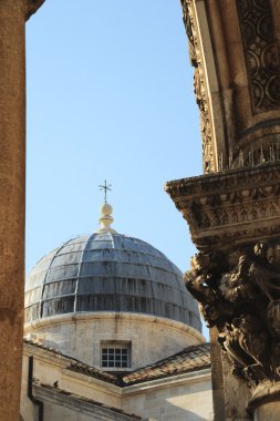 Church in Dubrovnik, Croatia clipart