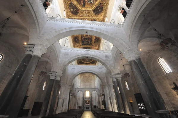 Interno di una chiesa in Italia — Foto Stock