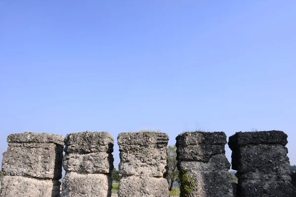 DETAIL OF ARCHAEOLOGICAL REMAINS — Stock Photo, Image