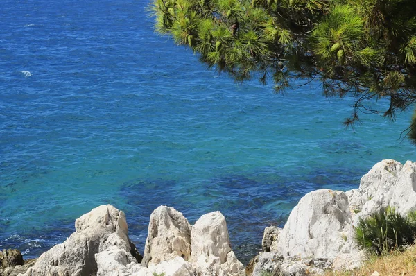 Вид на море в Хорватии — стоковое фото