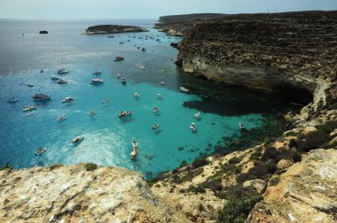 sea view with lot of boats