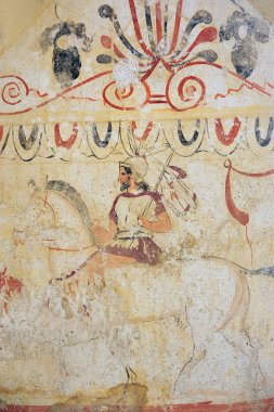 Açık havada bir şövalyenin