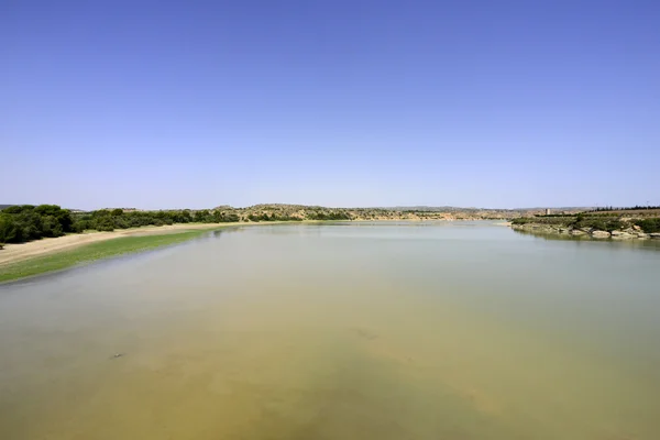 De bedding van een rivier — Stockfoto