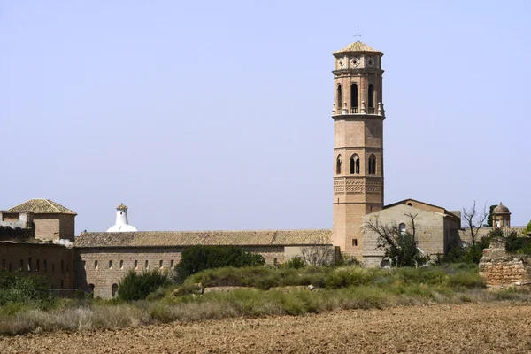 一座修道院的钟楼 — 图库照片