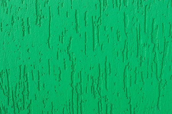 Grün Lackierte Gipswand Hintergrund Türkisfarbene Oberfläche Für Die Außenseite Kreative — Stockfoto