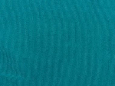 Turkuaz forma kumaş kumaş desen üst görünümü. Mavi örgü elbise arka planı. Moda rengi moda kıyafetler. Web sitesi metin tablosu tasarımı. Soyut su deniz duvar kağıdı yeşil tekstil yüzeyi.