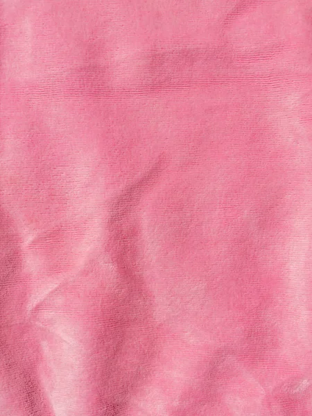 Pink Color Velvet Fabric Texture Top View Female Blog Rose — Stock Photo, Image