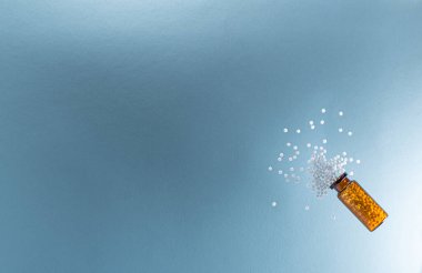 Alternatif tıbbın homeopatik topakları.