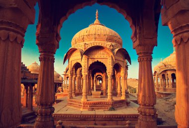 Bada bagh kenotaph, jaisalmer