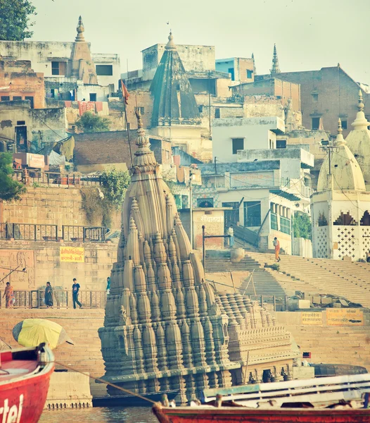 Shiva tempel in varanasi — Stockfoto