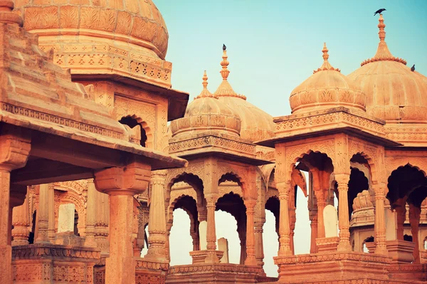 Bada bagh cenotaaf, jaisalmer — Stockfoto