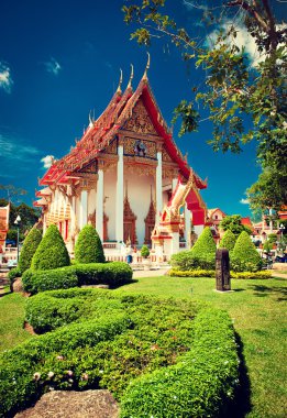 Phuket Adası Budist tapınağı