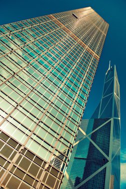 Ofis binaları içinde merkezi Hong Kong