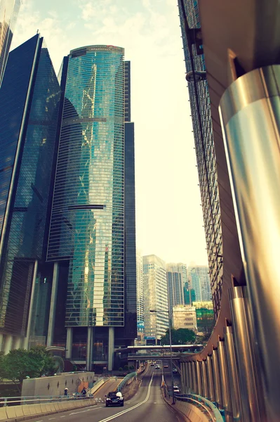 Edificios de oficinas en Hong Kong Central —  Fotos de Stock