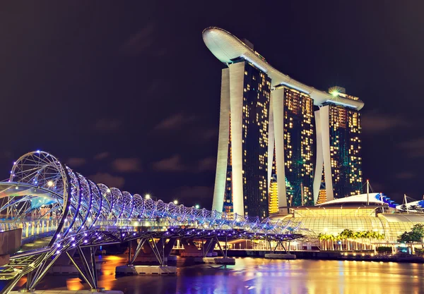 Marina Bay Sands Resort Hotel — Stock Photo, Image