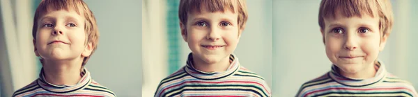 うれしそうな小さな男の子 — ストック写真