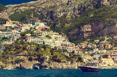 Amalfi Coast Positano Köyü