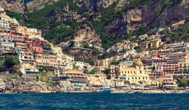 Amalfi Coast Positano Köyü
