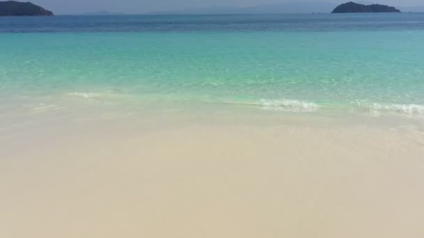 Bilder Rulle Myanmar Strand Havsvågor Vacker Tropisk Strand Och Stenig — Stockvideo