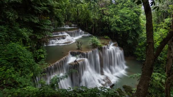 Rolo Cachoeiras Timelapse Bela Natureza Time Lapse Magic Water Cai — Vídeo de Stock