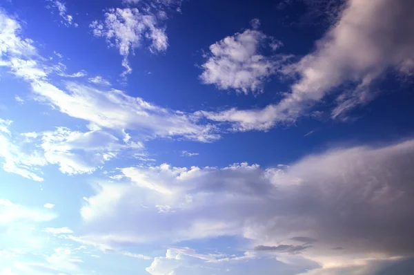 Sky with clouds background — Stock Photo, Image